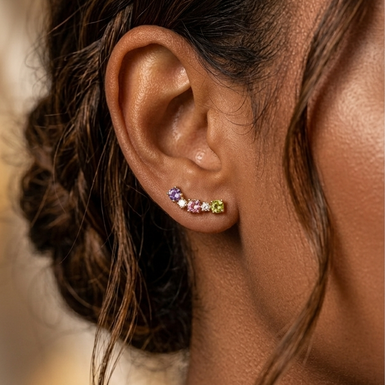 Aretes Studs Freya